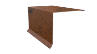 Планка торцевая 120x95x2000 мм, Картэн