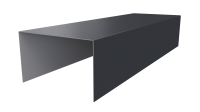 Крышка 40x65x40 мм, 7024 графитовый серый PUR Pruf