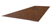 Планка завершающая 65x2000 мм, Картэн
