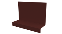 Примыкание боковое фальц 25x65x130 мм, 3009 оксид красный глянцевый
